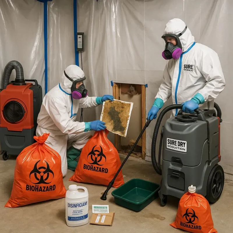 Contaminated Water Handling Protocols process in East Bethel, MN
